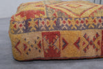 Moroccan vintage ottoman pouf