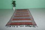 Large Handwoven Moroccan Kilim Rug - Traditional Pattern 5.6 FT x 10.9 FT