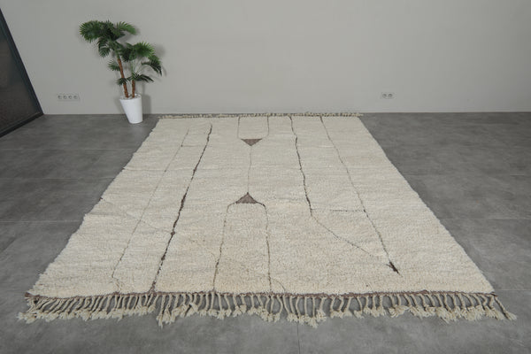 Modern Moroccan wool rug - Custom handmade rug