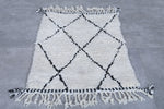 Small Moroccan Rug – 2 x 3 ft | Handcrafted Berber Diamond Pattern