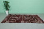 Zemmour Kilim – 4.4 x 8.1 Feet | Traditional Moroccan Rug