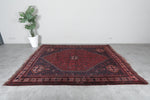 vintage berber rug 7.3 FT X 9.3 FT