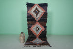 Vintage Handmade Moroccan Berber Runner Rug – 3.1 x 7.7 ft | Unique Moroccan Carpet