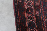 vintage berber rug 7.3 FT X 9.3 FT