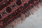 vintage berber rug 7.3 FT X 9.3 FT
