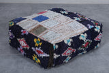 Moroccan vintage ottoman pouf