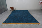 Custom size Black & Green striped Moroccan Rug