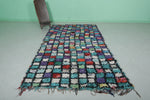 Handmade Moroccan Boucherouite Runner Rug - 5.3 FT x 8.5 FT | Colorful Berber Carpet