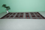 Long Moroccan Kilim Rug – 4.9 x 12.5 FT | Handwoven Artisan Rug