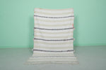 Moroccan Berber Carpet – 3.7 x 6 Feet | Handwoven Wedding Blanket