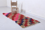 Moroccan berber rug 2.1 X 5.1 Feet