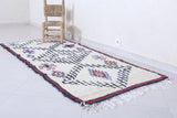 Moroccan berber rug 3.3 X 7.3 Feet