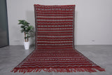 Berber Handwoven rug 5.6 X 11.3 Feet