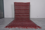 Berber Handwoven rug 5.6 X 11.3 Feet