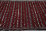 Berber Handwoven rug 5.6 X 11.3 Feet