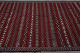 Berber Handwoven rug 5.6 X 11.3 Feet