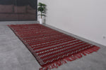 Berber Handwoven rug 5.6 X 11.3 Feet