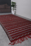 Berber Handwoven rug 5.6 X 11.3 Feet