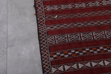 Berber Handwoven rug 5.6 X 11.3 Feet