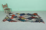 Small Runner Handmade Berber Rug - 3 FT X 6.6 FT