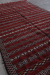 Berber Handwoven rug 5.6 X 11.3 Feet