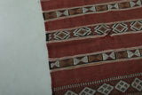 Handwoven Kilim Rug – 4.7 FT x 8.1 FT | Authentic Tribal Moroccan Carpet