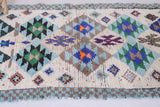Moroccan berber rug 3.7 X 6.7 Feet