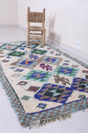 Moroccan berber rug 3.7 X 6.7 Feet
