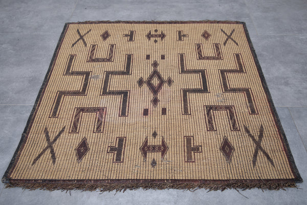 Tuareg rug 3.7 X 3.7 Feet