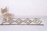 Moroccan rug 1.9 X 6.3 Feet