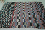 Hand-knotted Moroccan rug 4.9 ft x 6.3 ft