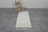 Hand-Knotted Moroccan Wool Rug - Custom Size with Geometric Design