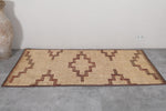 Vintage handmade tuareg rug 3.5 X 3.5 Feet
