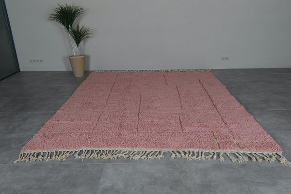 Elegant pink Moroccan rug – Large custom design for every room