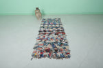 Small runner Moroccan handmade Rug - 2.4 FT X 6.1 FT