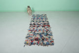 Small runner Moroccan handmade Rug - 2.4 FT X 6.1 FT