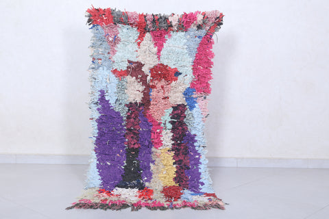 Moroccan berber rug 2.6 X 5.3 Feet