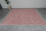 Elegant Pink Moroccan Rug – Large Custom Design for Every Room