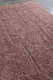 Elegant Pink Moroccan Rug – Large Custom Design for Every Room