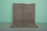 5.8 x 7.5 FT Moroccan Rug – Cozy Taupe Shag Rug