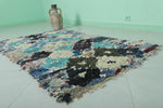 Moroccan Azilal Boucherouite Rug – 3.4 x 6.3 FT | Handmade Berber Carpet