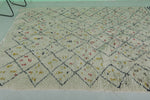 Vintage Handmade Moroccan Berber Rug – 5.5 FT × 7.7 FT