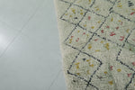 Vintage Handmade Moroccan Berber Rug – 5.5 FT × 7.7 FT