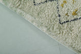 Vintage Handmade Moroccan Berber Rug – 5.5 FT × 7.7 FT