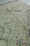 Vintage Handmade Moroccan Berber Rug – 5.5 FT × 7.7 FT