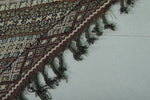 Moroccan Rug Flat-Woven Berber Carpet – 4.5 FT x 7.4 FT | Handcrafted Artisan Design
