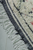 Vintage Handmade Moroccan Berber Rug – 5.5 FT × 7.7 FT