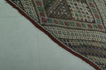 Moroccan Rug Flat-Woven Berber Carpet – 4.5 FT x 7.4 FT | Handcrafted Artisan Design