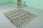 Moroccan wedding rug 4 FT X 4.9 FT