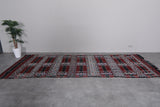 Long Moroccan kilim rug 4.9 X 12.5 Feet